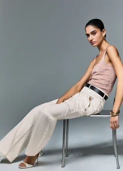 Pantaloni con maxi tasche