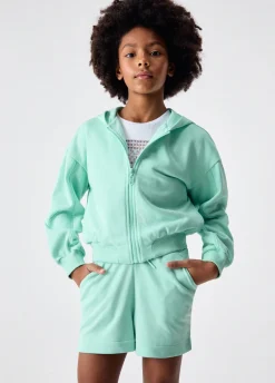 Pantaloni corti in felpa