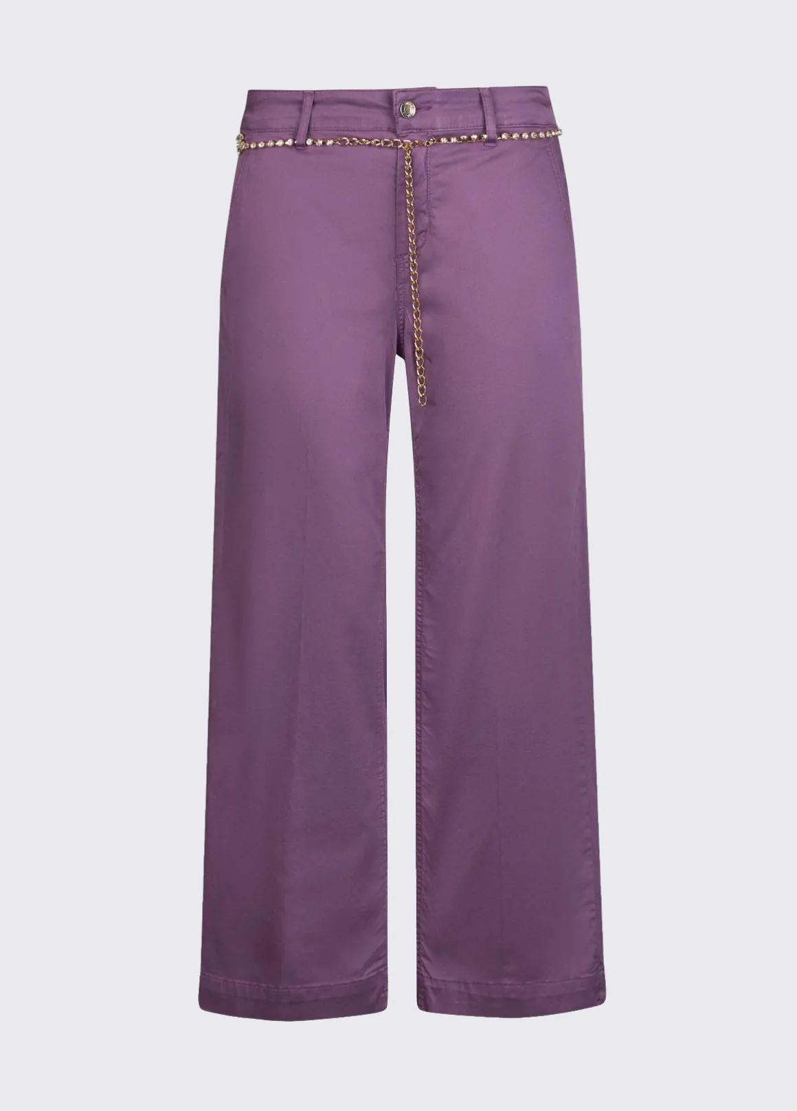 Pantaloni flare a vita alta