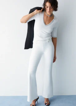 Pantaloni flare eleganti
