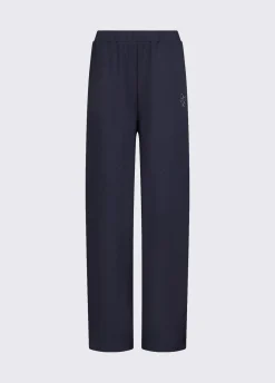 Pantaloni flare in scuba
