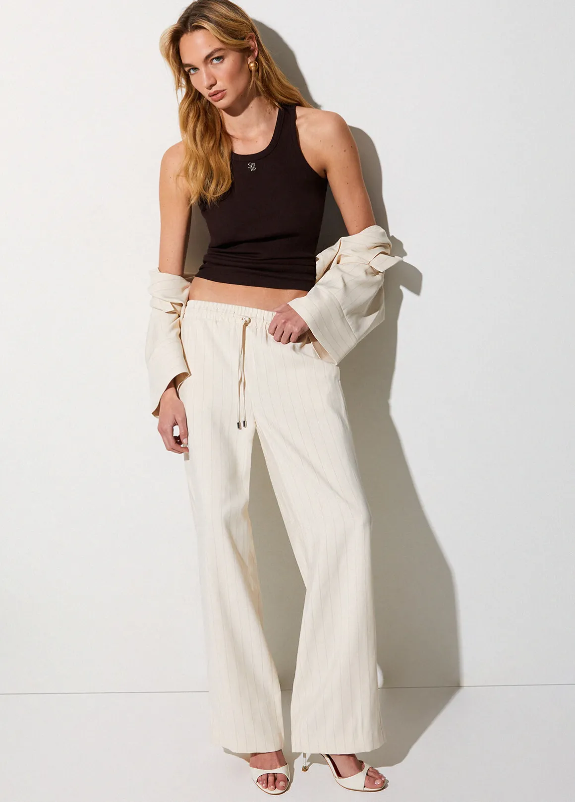 Pantaloni gessati