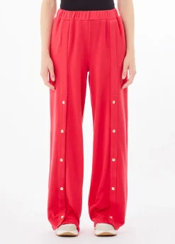 Pantaloni in felpa con bottoni