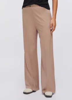 Pantaloni in jersey punto milano