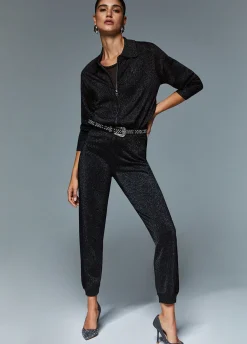 Pantaloni in lurex