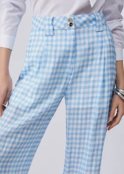 Pantaloni in vichy