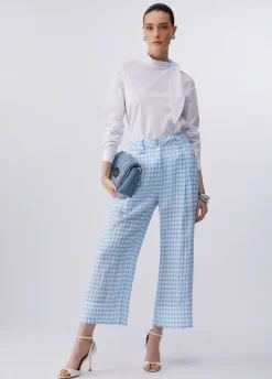 Pantaloni in vichy