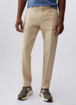 Pantaloni 100% lino