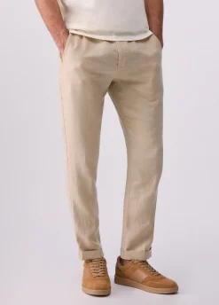 Pantaloni 100% lino
