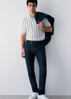 Pantaloni 100% lino