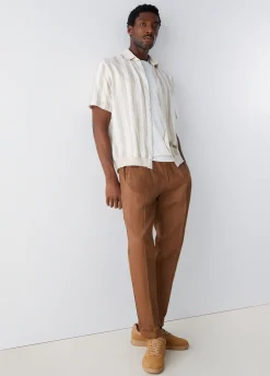 Pantaloni 100% lino