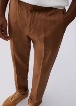 Pantaloni 100% lino