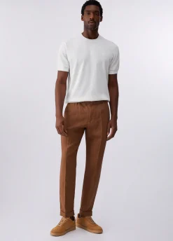 Pantaloni 100% lino
