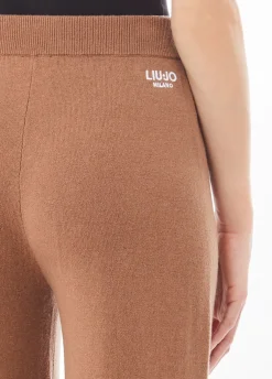 Pantaloni lunghi in maglia