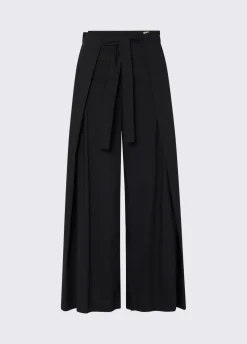 Pantaloni lunghi in popeline