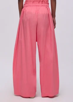 Pantaloni lunghi in popeline