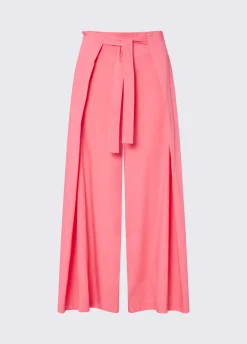 Pantaloni lunghi in popeline