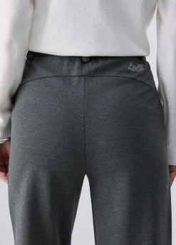 Pantaloni regular fit in punto milano