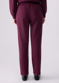 Pantaloni regular in felpa
