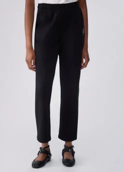 Pantaloni regular in felpa