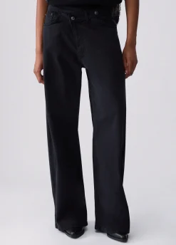 Pantaloni straight ampi