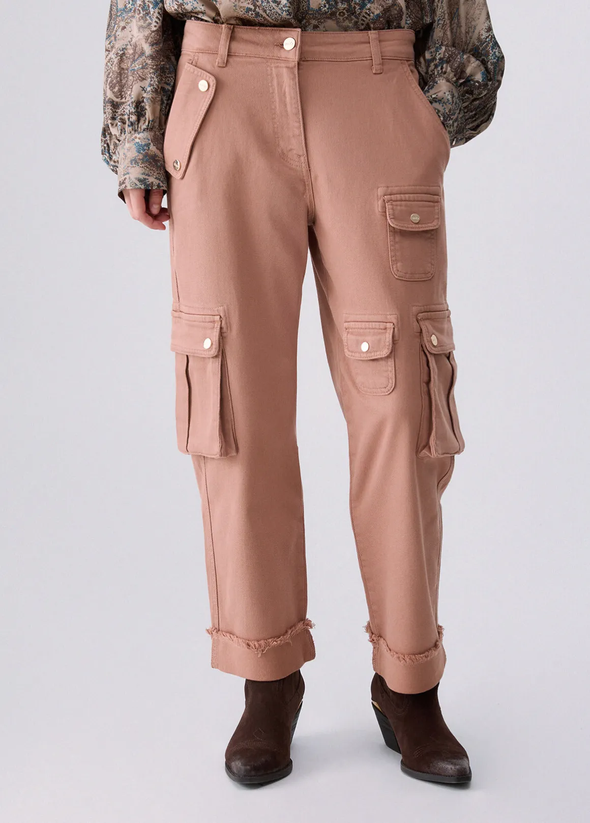 Pantaloni worker con tasche