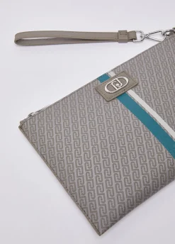 Pochette con logo monogram