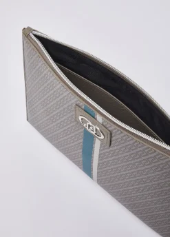 Pochette con logo monogram