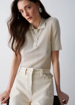 Polo in maglia