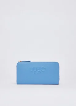 Portafoglio grande con zip