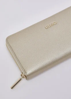 Portafoglio grande con zip