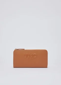 Portafoglio grande con zip
