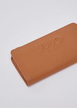 Portafoglio grande con zip