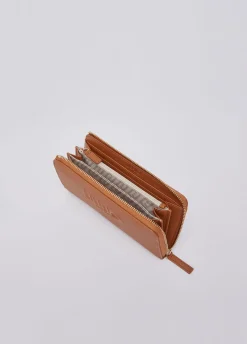 Portafoglio grande con zip