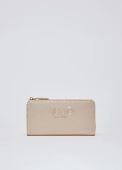 Portafoglio grande con zip