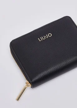 Portafoglio piccolo con zip
