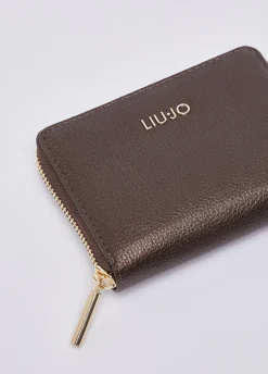 Portafoglio piccolo con zip