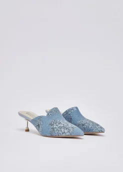 Sabot in denim