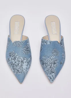 Sabot in denim