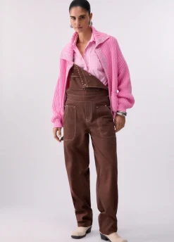 Salopette con maxi tasche