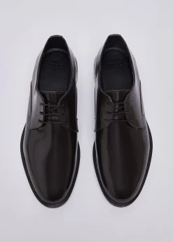 Scarpe stringate in pelle