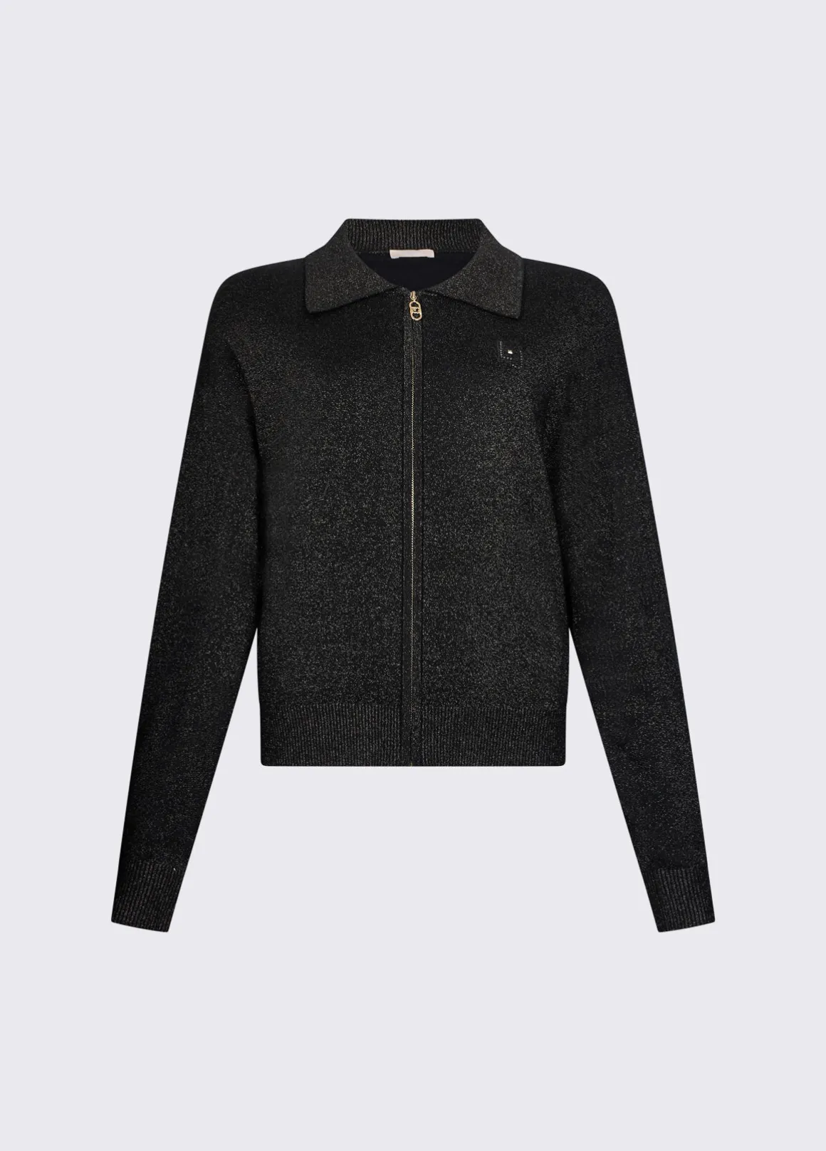 Set top e cardigan in lurex
