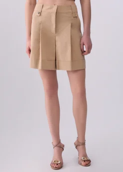 Shorts in popeline