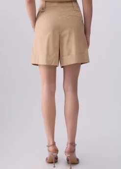Shorts in popeline