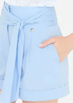 Shorts in popeline di cotone