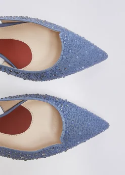 Slingback full strass