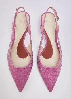 Slingback full strass