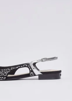 Slingback full strass