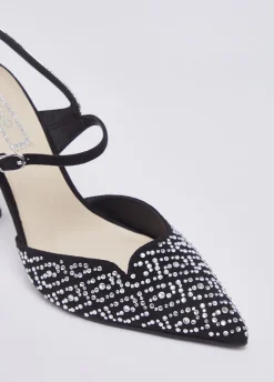Slingback full strass