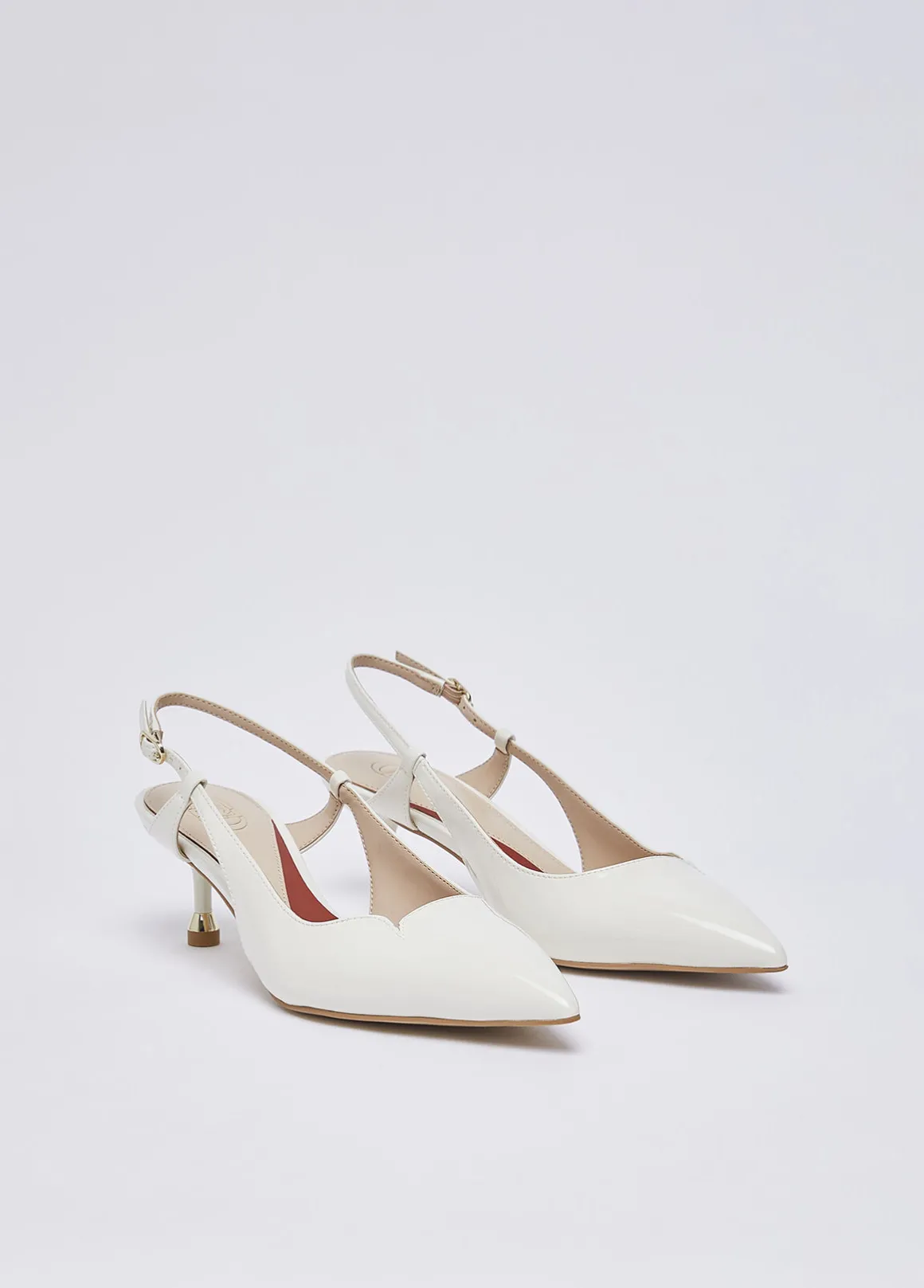 Slingback in nappa
